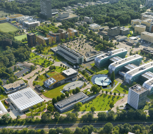 Luchtfoto campus